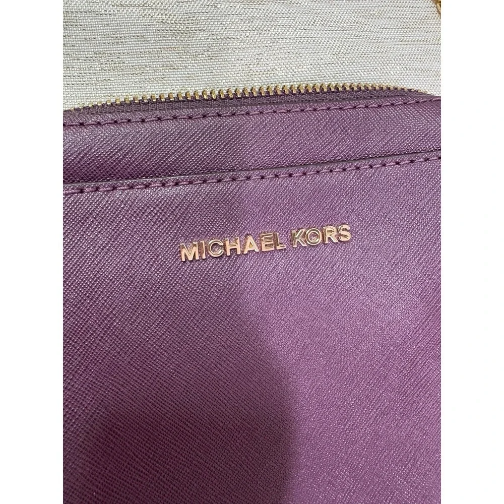 Michael Kors Purple Jet Set Travel crossbody